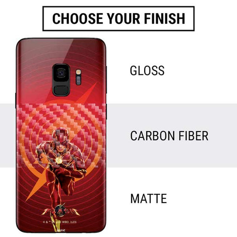 DC Comics The Flash Movie: Flash in Motion Galaxy S9 Skin
